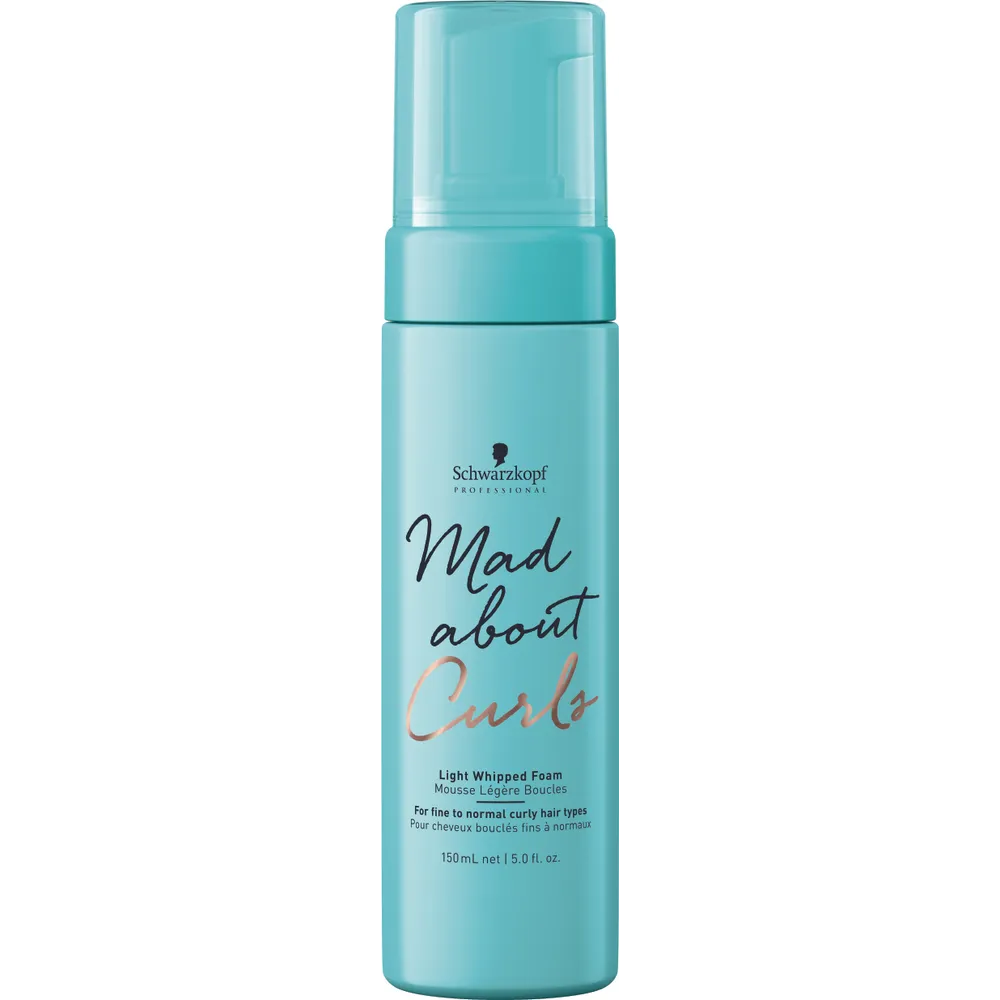 Schwarzkopf Mad about Curls Light Whipped Foam juuksevaht lokkis juustele